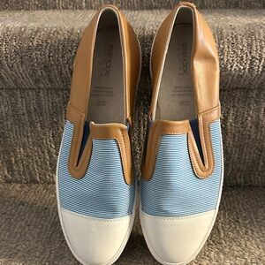 Geox Giyo Canvas Slip-On Shoes size 9